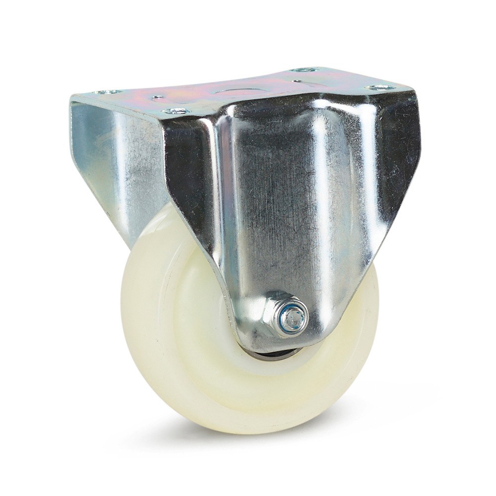 Nylon zwaarlast bokwiel - 125mm - 550kg