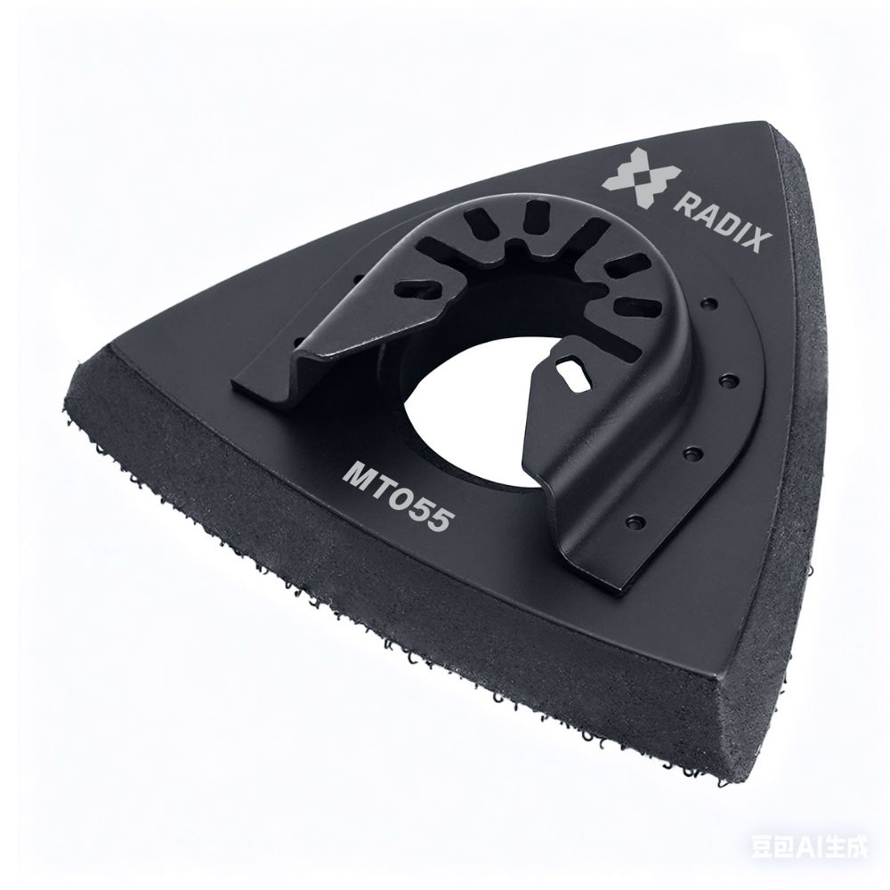 Radix Multitool schuurzool driehoek klittenband 80 x 80x80mm | FixMasters Radix Multitool schuurzool driehoek klittenband 80 x 80x80mm | FixMasters