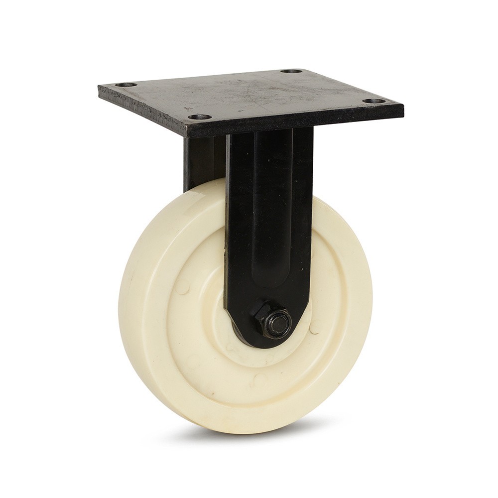 Nylon zwaarlast bokwiel 200mm - draagkracht 1.300kg Nylon zwaarlast bokwiel 200mm - draagkracht 1.300kg