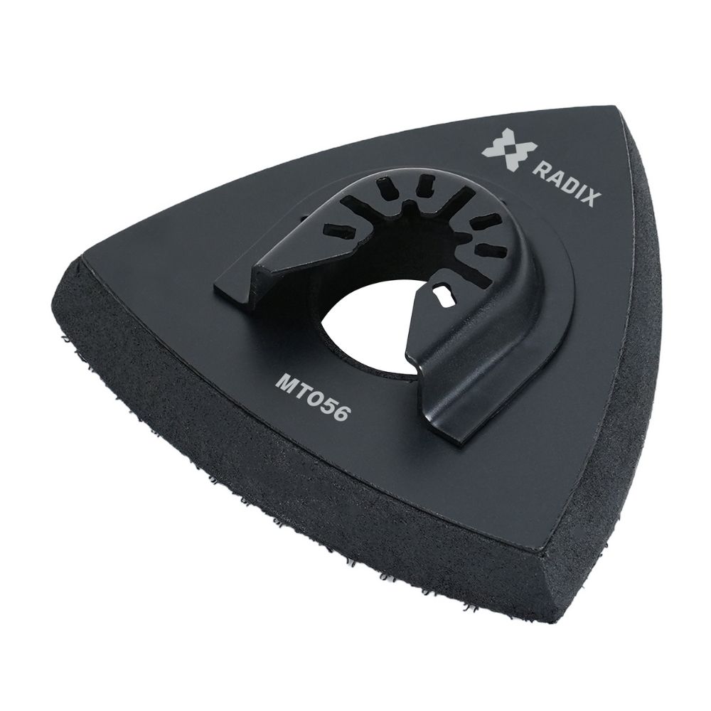 Radix Multitool schuurzool driehoek klittenband 93 x 93x93mm | FixMasters Radix Multitool schuurzool driehoek klittenband 93 x 93x93mm | FixMasters