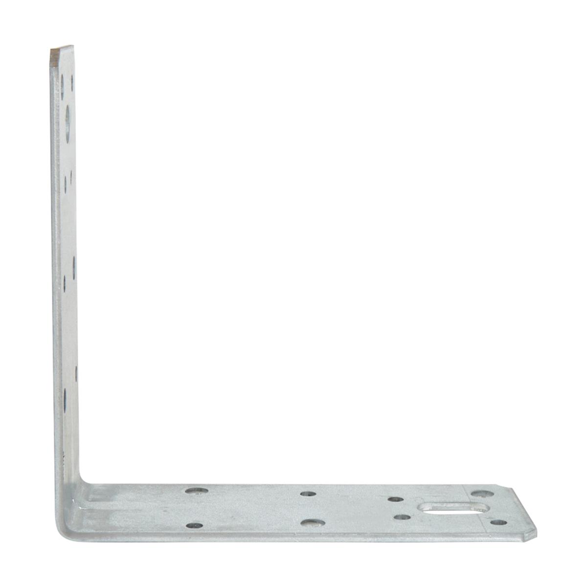 Hoekanker vlak 125 x 125 x 46 x 2.5 mm verzinkt | FixMasters