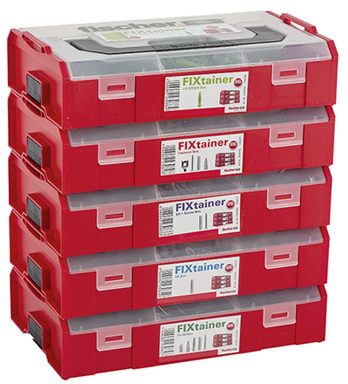 Fischer fixtainer duopower pluggen en schroeven box | FixMasters Fischer fixtainer duopower pluggen en schroeven box | FixMasters