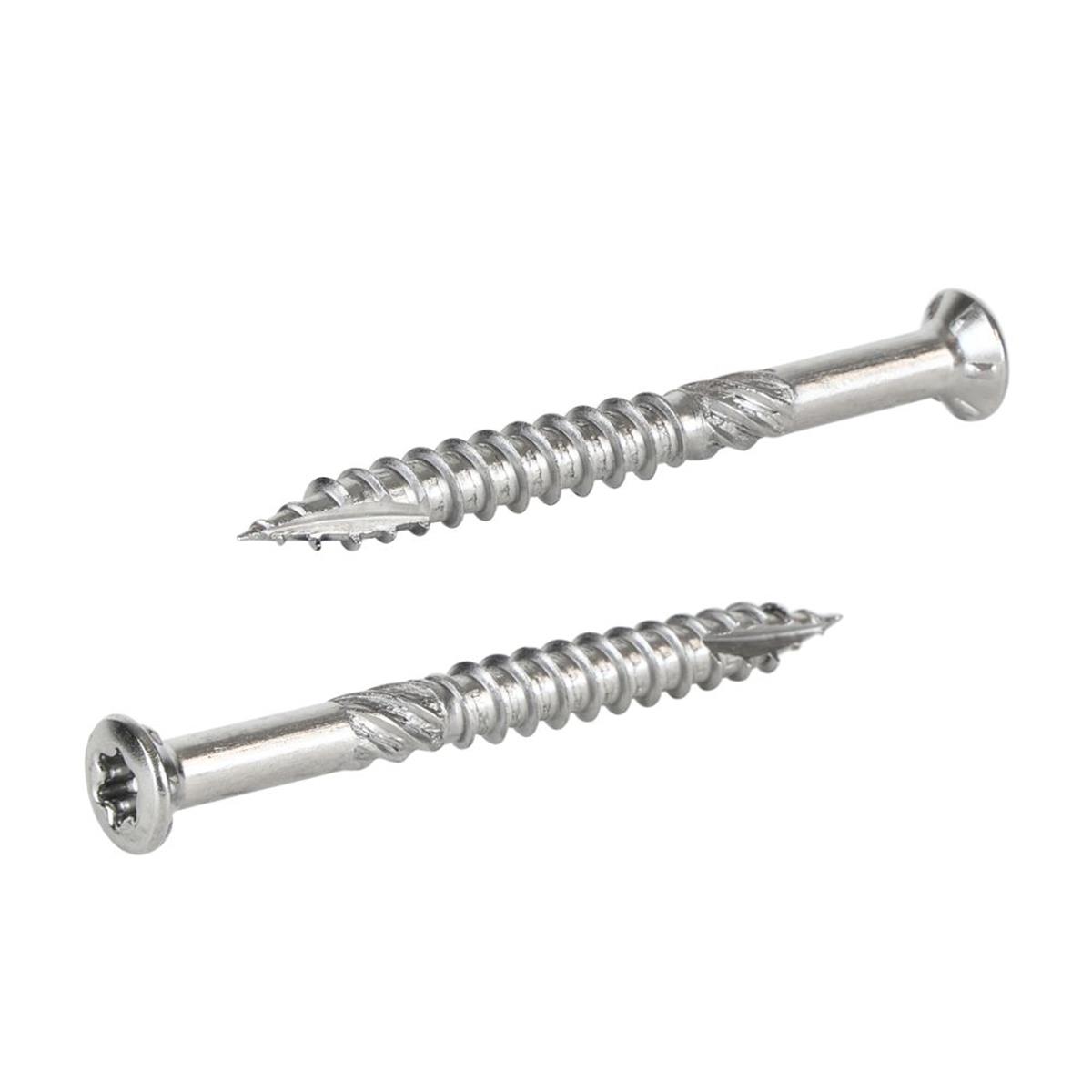 Radix - RVS Vlonderschroeven - Torx 5,0x50mm - T25 - Tuinhout (200 stuks) Radix - RVS Vlonderschroeven - Torx 5,0x50mm - T25 - Tuinhout (200 stuks)