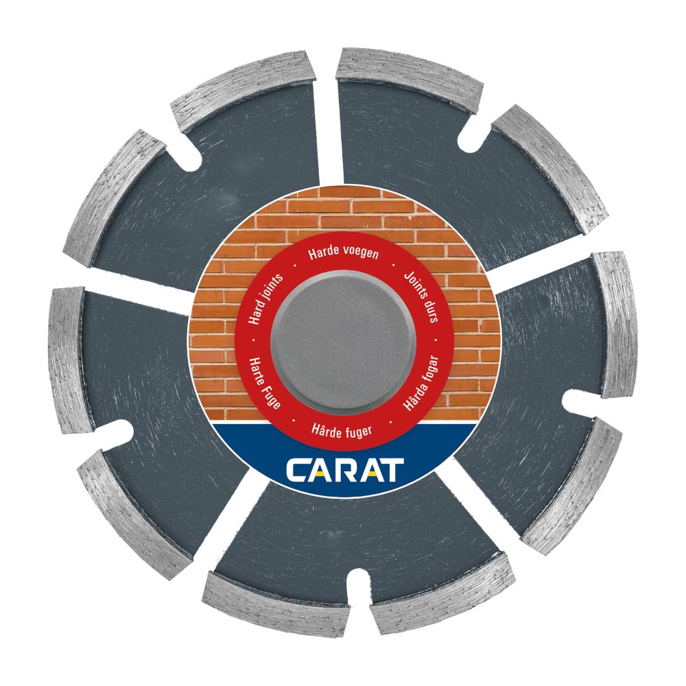 Carat - Diamant voegenfrees - Baksteen - Ø125 x 22,23 mm Carat - Diamant voegenfrees - Baksteen - Ø125 x 22,23 mm