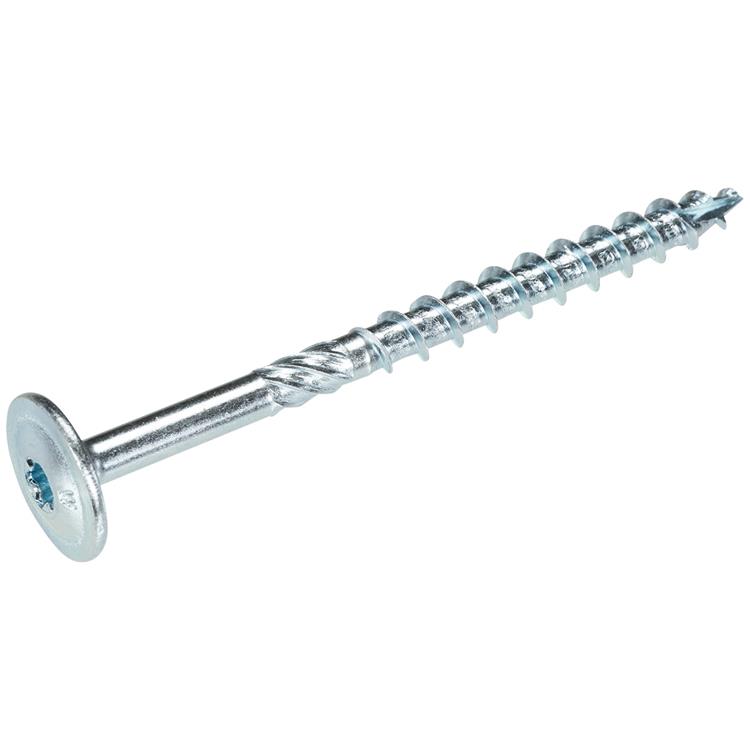 Woodies - Tellerkopschroeven - Torx 40 Tellerkop - 8 x 100mm - Deeldraad - Verzinkt (50 stuks) Woodies - Tellerkopschroeven - Torx 40 Tellerkop - 8 x 100mm - Deeldraad - Verzinkt (50 stuks)