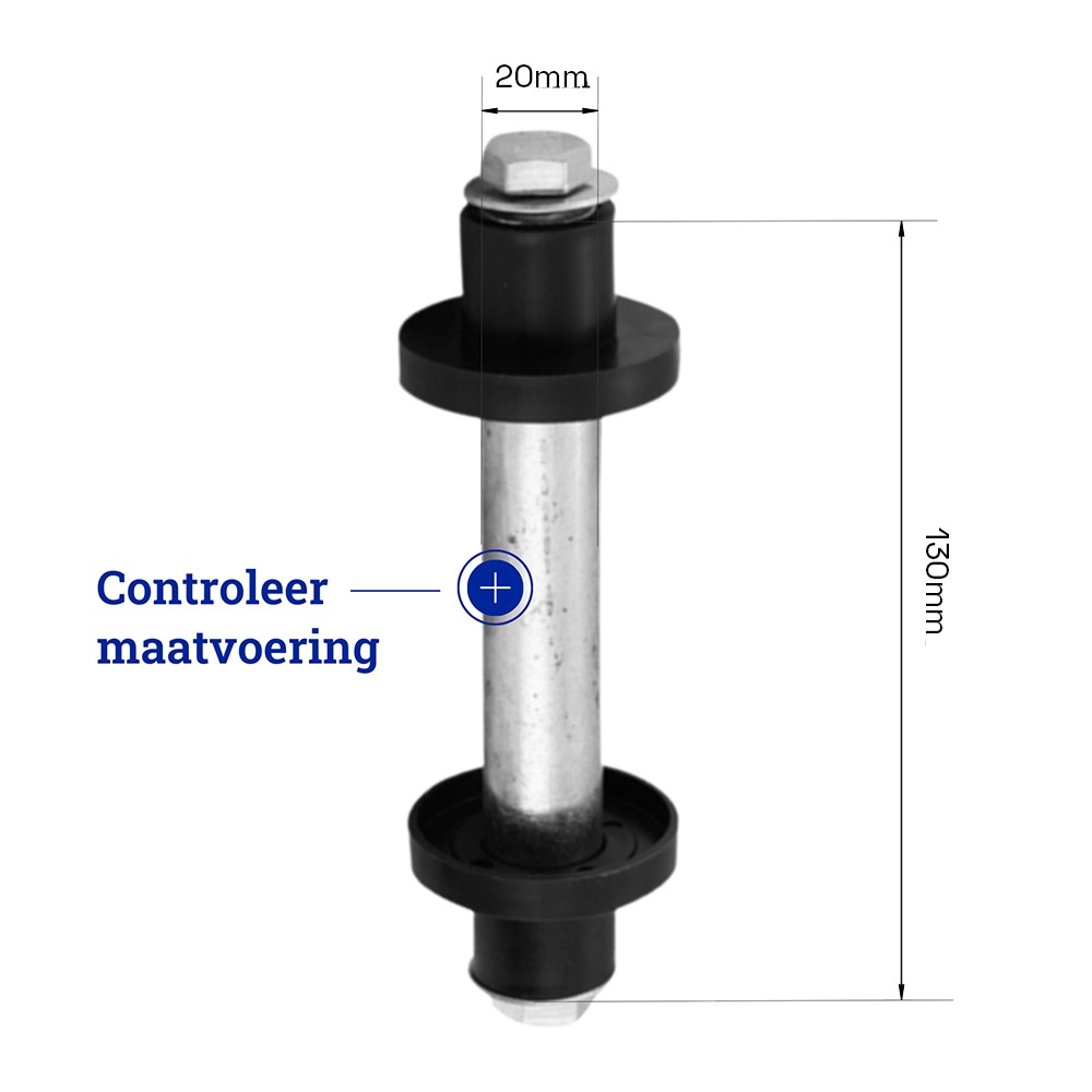 Kruiwagenwiel 400 x 8 PU plastic Geel, anti Lek, plastic velg | FixMasters Kruiwagenwiel 400 x 8 PU plastic Geel, anti Lek, plastic velg | FixMasters