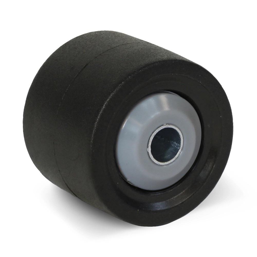 Zwart nylon zwaarlastwiel - 50mm - 300kg