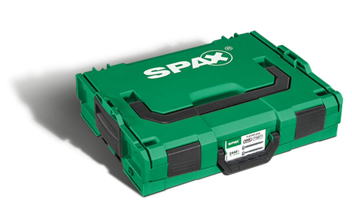 SPAX WIROX Torx Schroeven L-BOXX Assortiment 2.446-delig SPAX WIROX Torx Schroeven L-BOXX Assortiment 2.446-delig