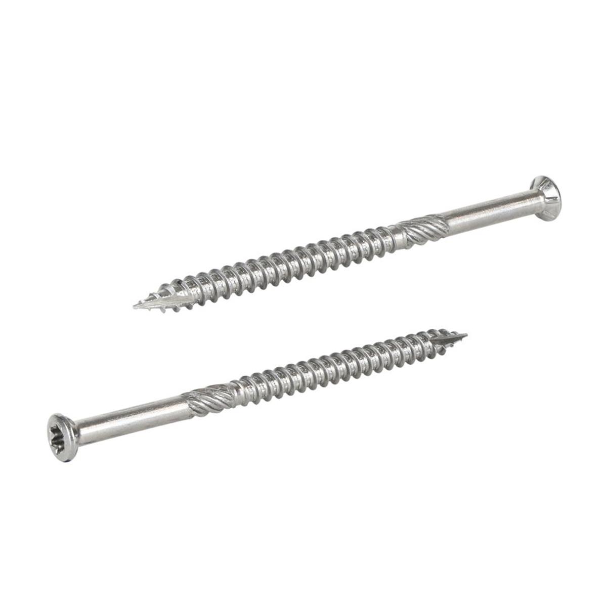 Radix RVS Vlonderschroeven Torx T25 - 5,0x80mm (100 stuks) Radix RVS Vlonderschroeven Torx T25 - 5,0x80mm (100 stuks)