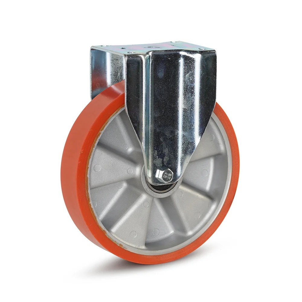 Polyurethaan bokwiel zwaarlast - Ø250mm - 800kg Polyurethaan bokwiel zwaarlast - Ø250mm - 800kg