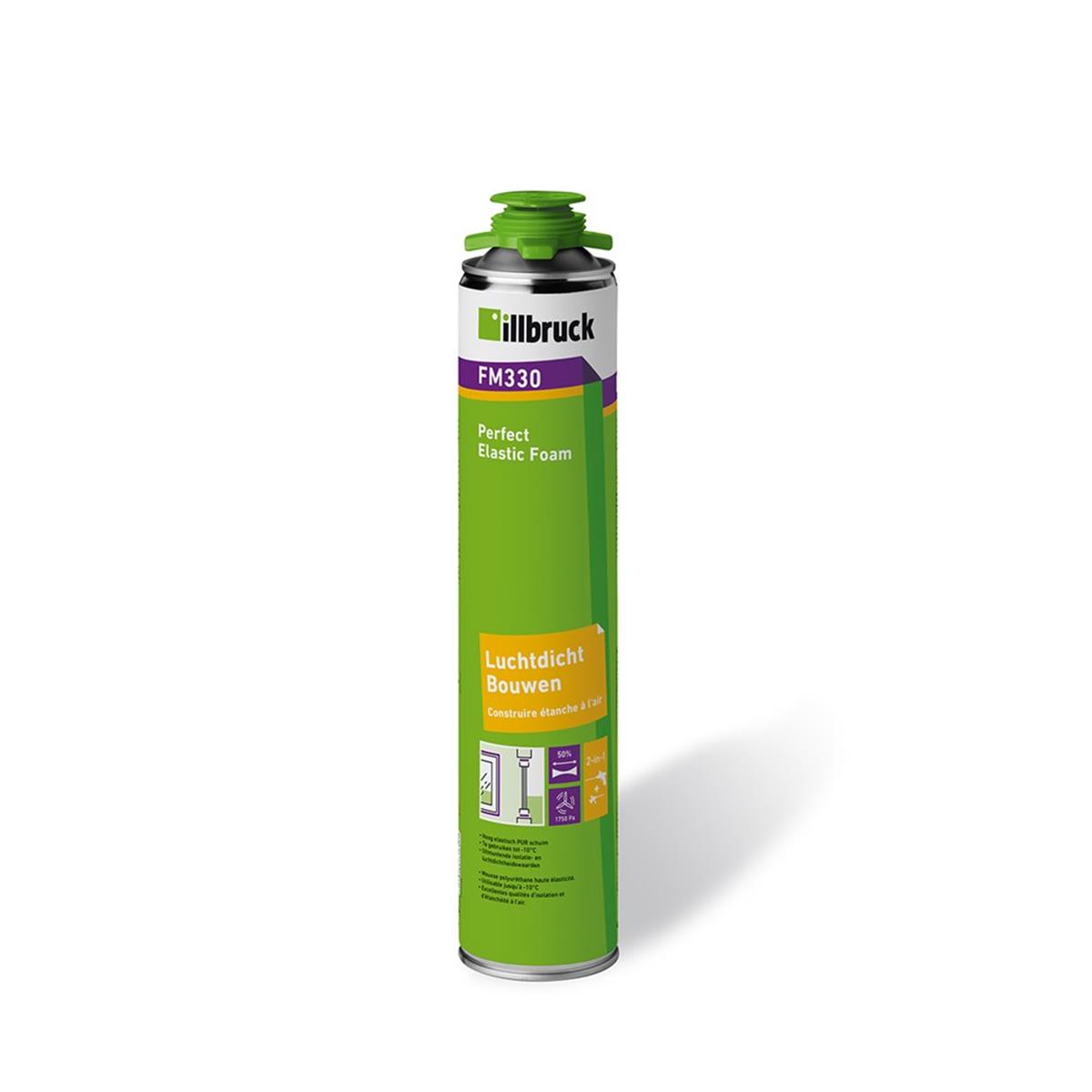 illbruck FM330 Perfect Elastic Foam - Elastisch Purschuim - 880ml illbruck FM330 Perfect Elastic Foam - Elastisch Purschuim - 880ml