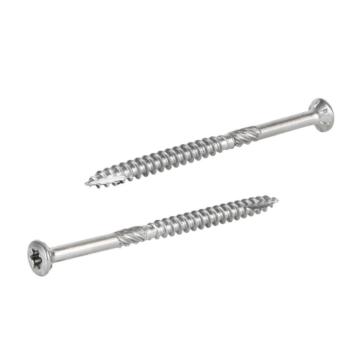 Radix - Vlonder - Tuinhout schroeven - Torx 4,0x60mm - T20 - RVS (200 stuks) Radix - Vlonder - Tuinhout schroeven - Torx 4,0x60mm - T20 - RVS (200 stuks)