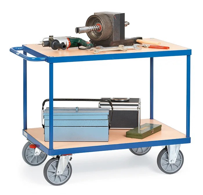 Fetra zware tafelwagen laadvlak 850 x 500 mm - 500 kg