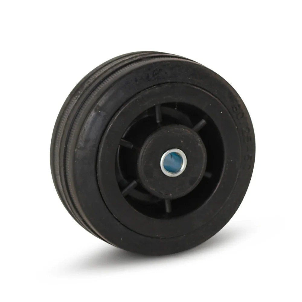 Rubber wiel - 80mm - 60kg draagkracht Rubber wiel - 80mm - 60kg draagkracht