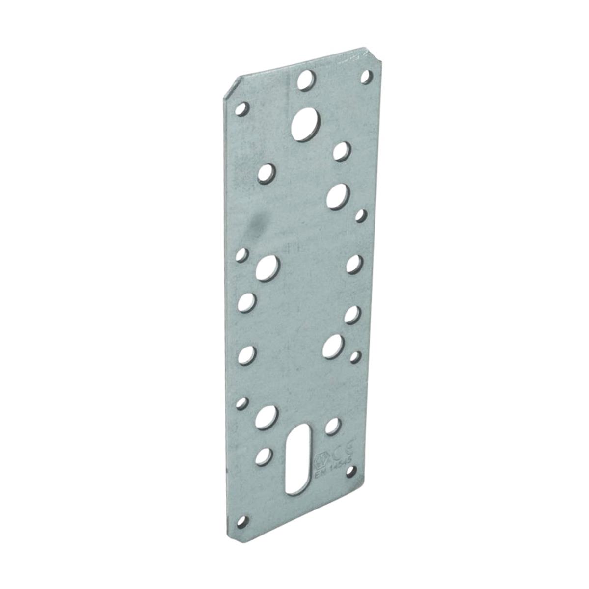 Koppelplaat - 180 x 63 x 2.5 mm - Verzinkt Koppelplaat - 180 x 63 x 2.5 mm - Verzinkt