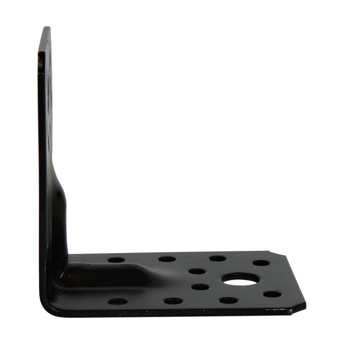 Hoekanker ril 70 x 70 x 55 x 2.5 mm zwart | FixMasters