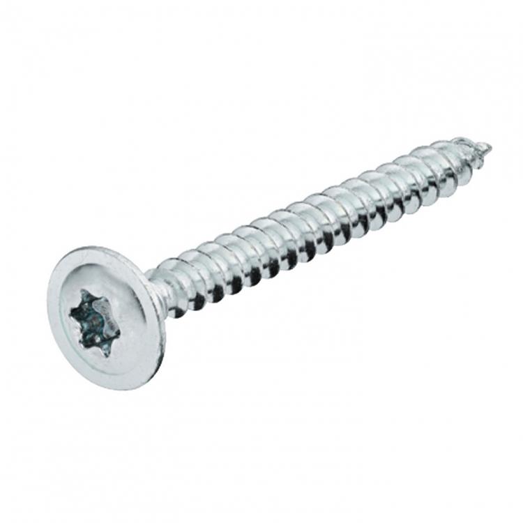 Dynaplus - Achterwandschroef - Torx 10 - 3,0 x 30mm - Verzinkt (200 stuks)
