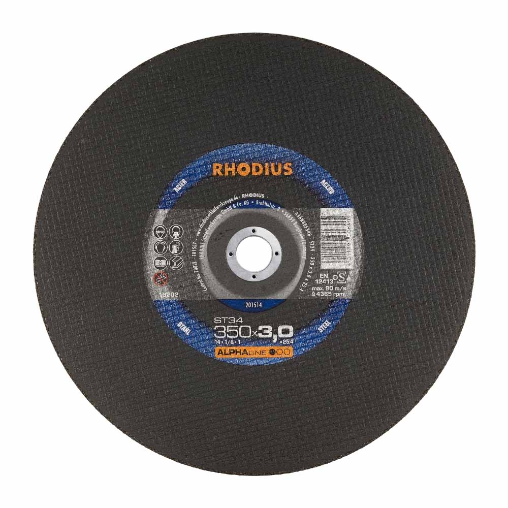 Rhodius Core ST34 doorslijpschijf metaal 350x3,0x25,4mm
