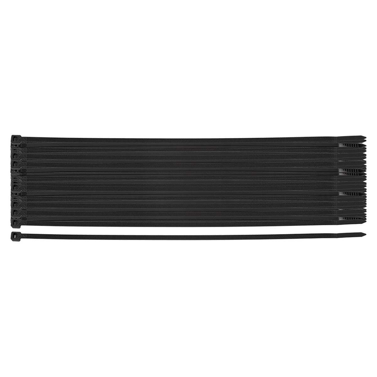 Tyraps 4,8 x 370mm zwart | FixMasters