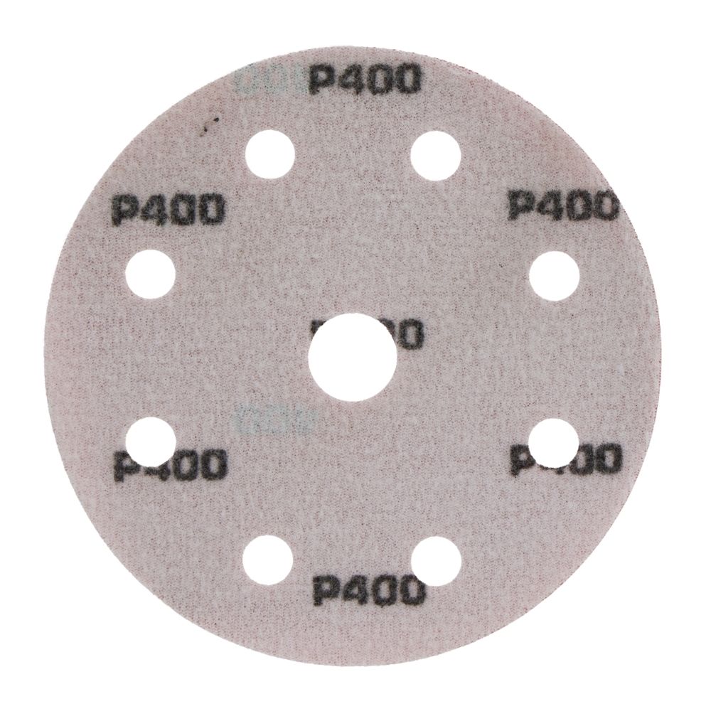 Radix Pro schuurschijven klittenband ø125mm P400 korrel - 9 stofgaten (10 stuks) Radix Pro schuurschijven klittenband ø125mm P400 korrel - 9 stofgaten (10 stuks)