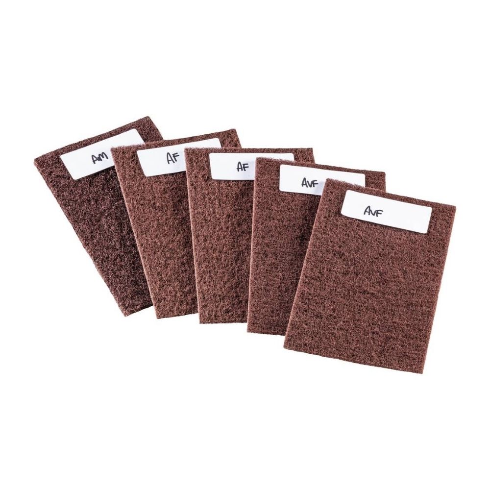 Rhodius PROline handschuurpads 152x229mm - set van 5 stuks mixed grits