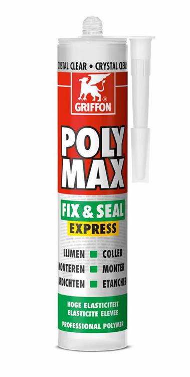 Griffon PolyMax Crystal Express Transparant 300g Griffon PolyMax Crystal Express Transparant 300g