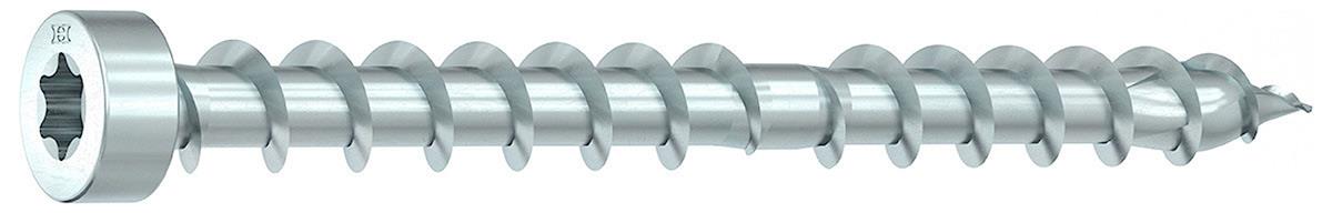 Heco Topix-Plus CombiConnect Houtschroeven - Torx cilinderkop - 8,5 x 100mm - Deeldraad (100 stuks)