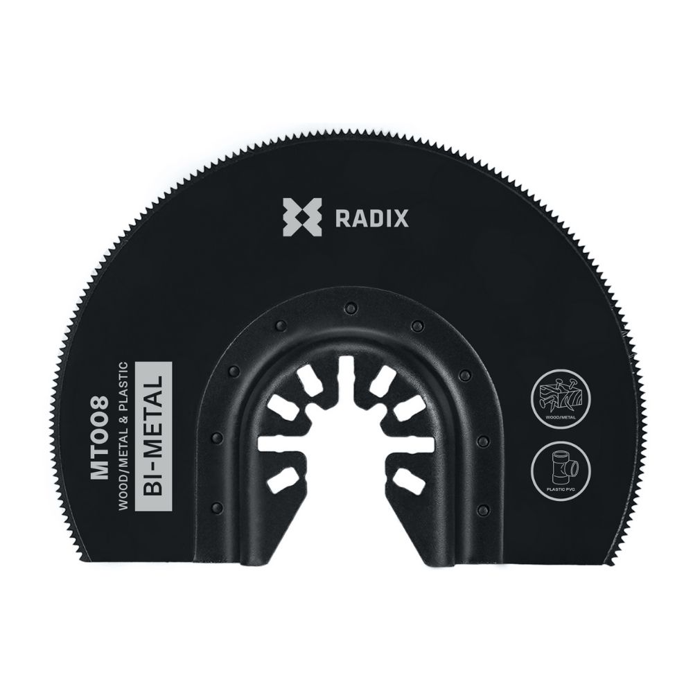 Radix Multitool zaagblad bi-metaal 82mm - 18 tanden gefreesd Radix Multitool zaagblad bi-metaal 82mm - 18 tanden gefreesd