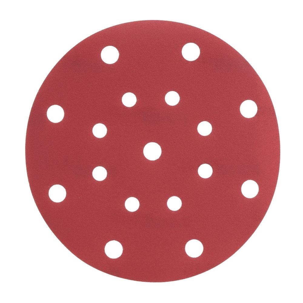 Radix Pro Schuurschijven Klittenband 150mm P240 - 17 Stofgaten (50 stuks)