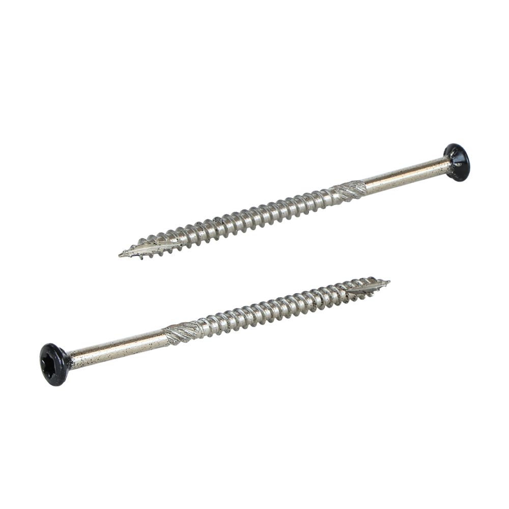 Radix - Potdeksel - Tuinhout schroeven - Zwarte kop - Torx 4,0x70mm - RVS (200 stuks)