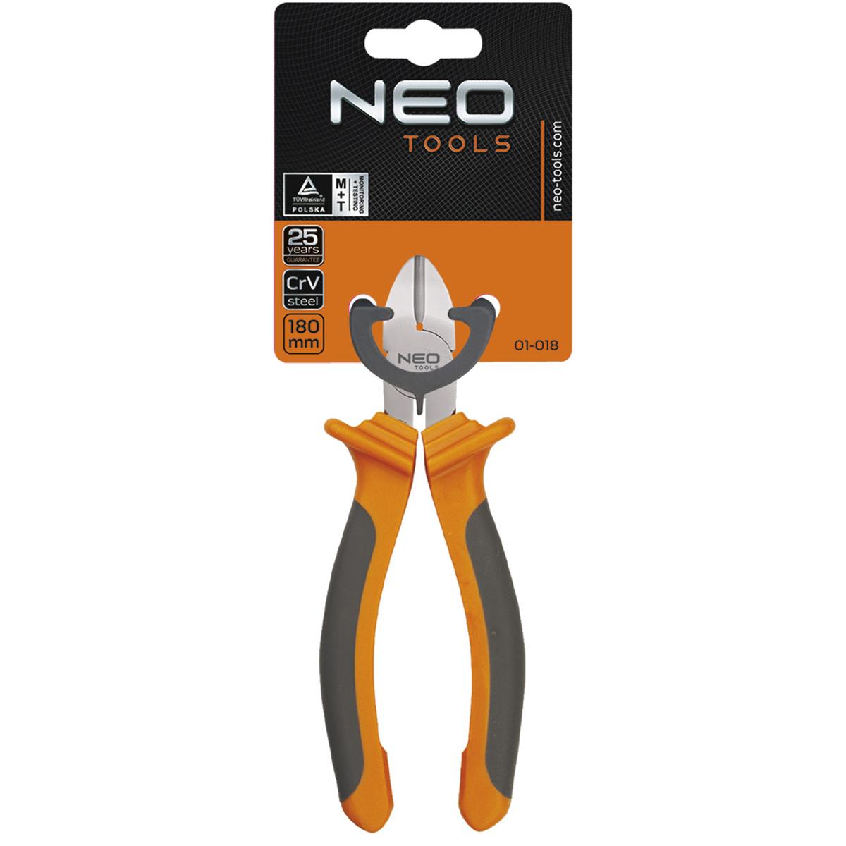 NEO - PRO - Zijkniptang - 180mm NEO - PRO - Zijkniptang - 180mm