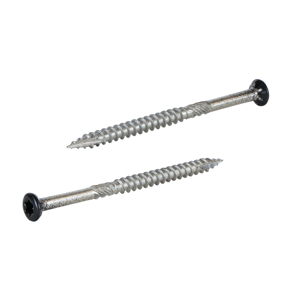 Radix RVS Tuinhoutschroeven - Zwarte Coating - Torx Aandrijving 4,0x60mm (200 stuks)