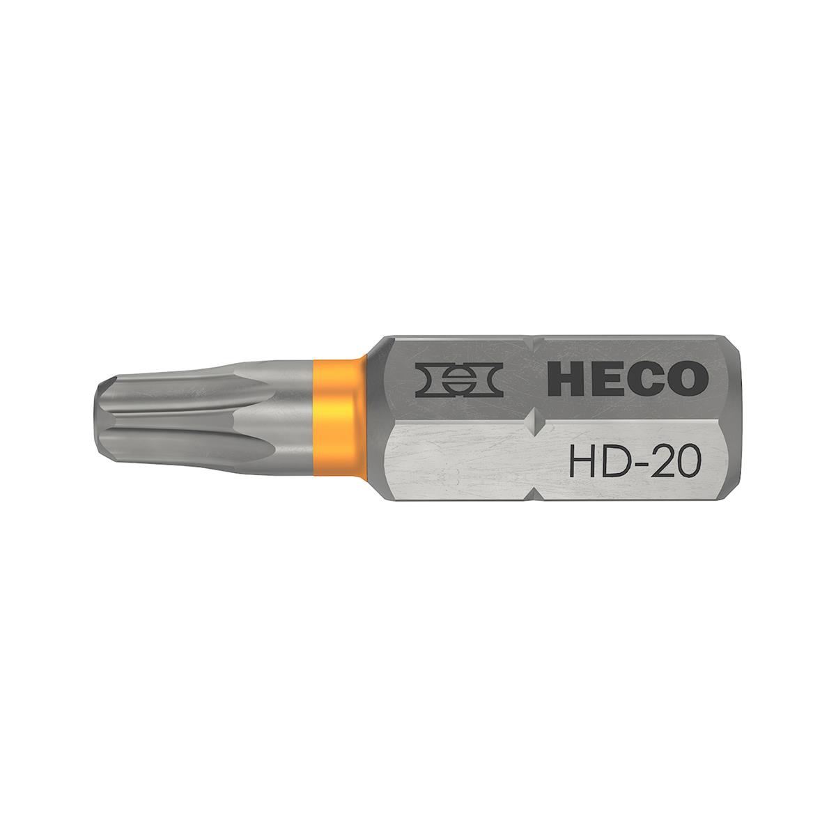 Heco Drive-Bits Torx 20 - 25mm Set van 2 stuks Heco Drive-Bits Torx 20 - 25mm Set van 2 stuks