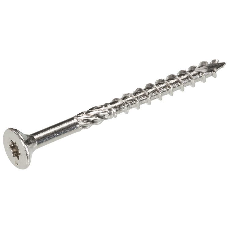 Woodies Ultimate RVS Houtschroeven - Torx 20 Platkop - 4x40mm - Deeldraad - 200 stuks