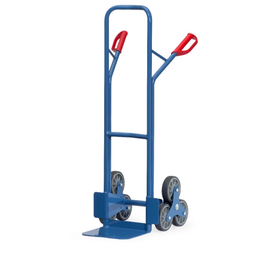 Fetra Trappensteekwagen Trappenster - 3x TPE wiel 160 x 40 mm - 200 kg